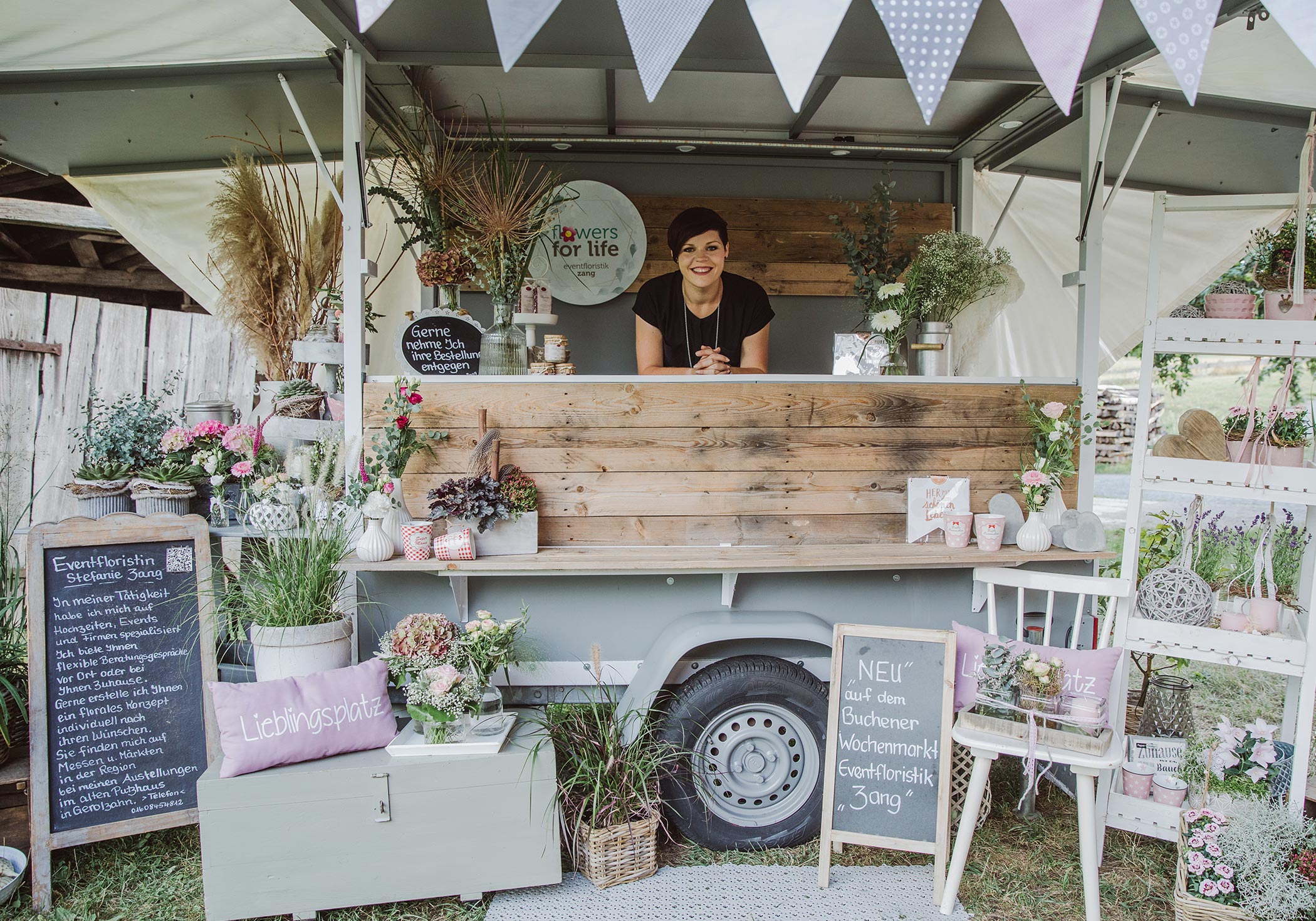 Flowers for Life Slide background